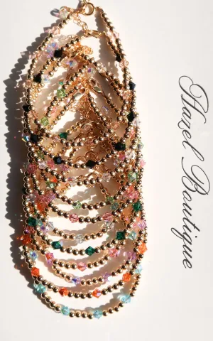 14k Gold-Filled Crystal By The Yard