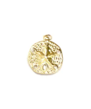 14KGF Circle Flower Pendant 743-C