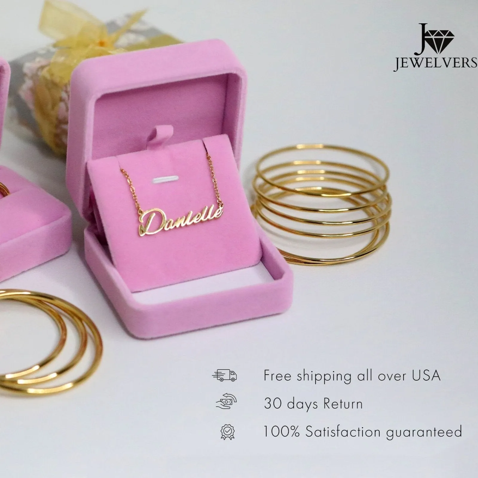 18K Gold-Filled Zirconia Bangle
