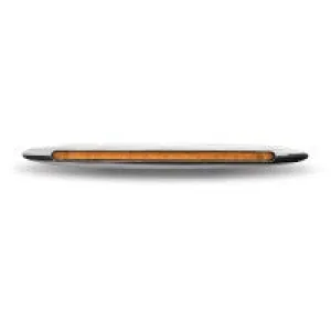 1" x 17" Slim Flatline Amber LED Marker Light