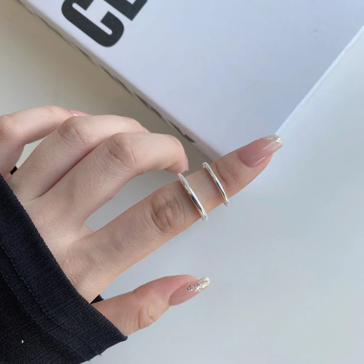 2mm Stackable Dome Wedding Band Ring