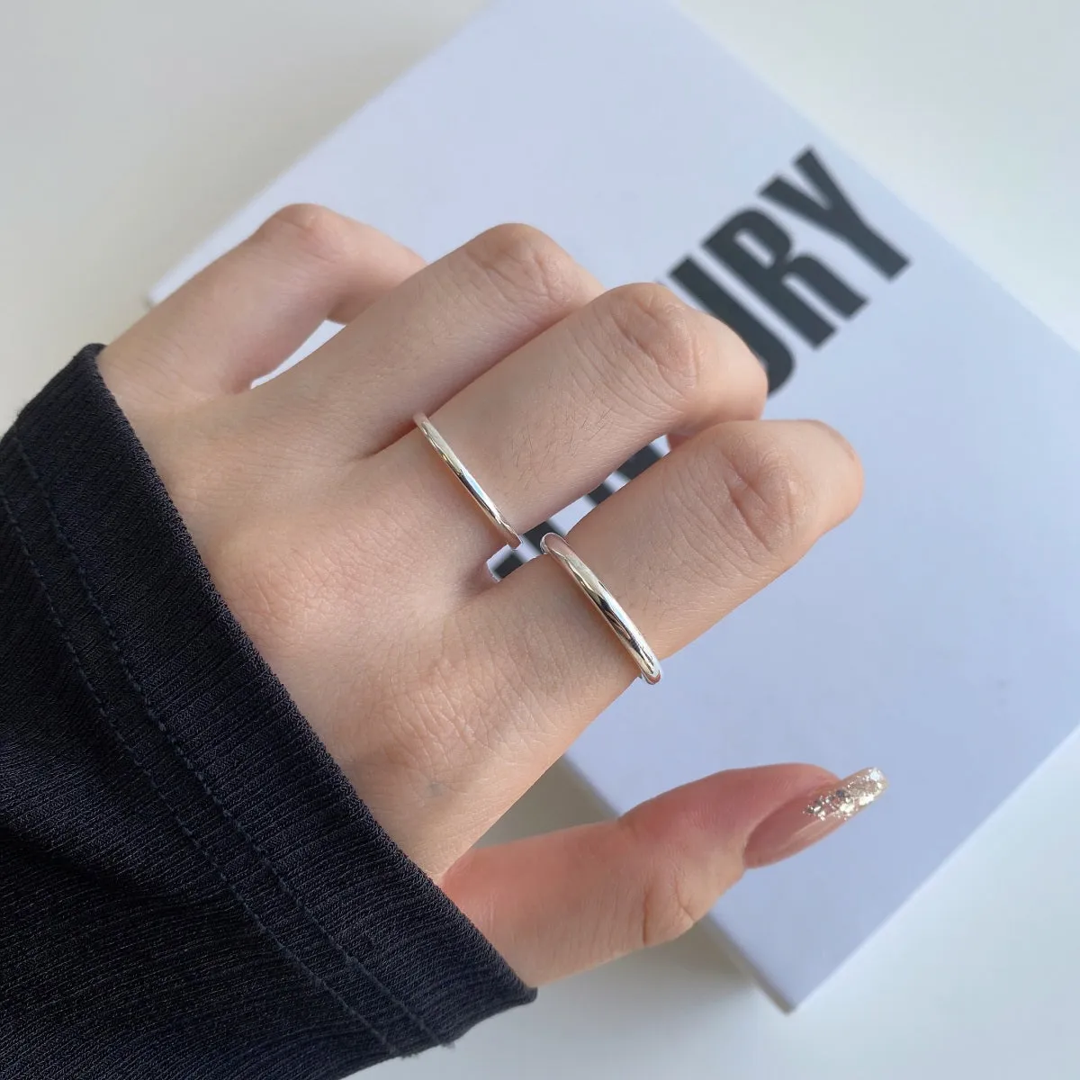 2mm Stackable Dome Wedding Band Ring