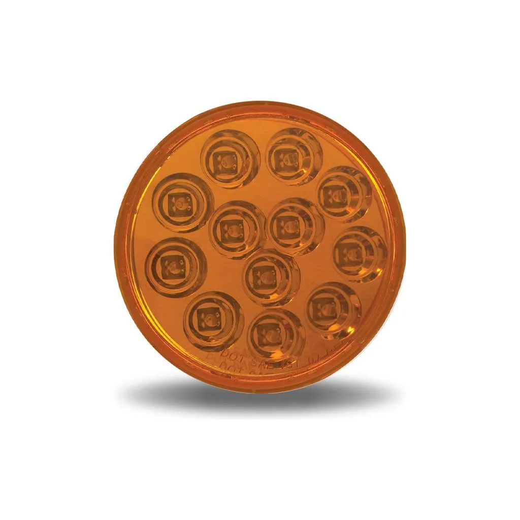 4" Mirror Amber Stop, Turn & Tail LED (12 Diodes)"