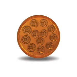 4" Mirror Amber Stop, Turn & Tail LED (12 Diodes)"