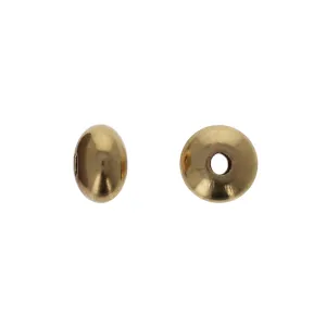5mm Gold Filled Saucer Beads