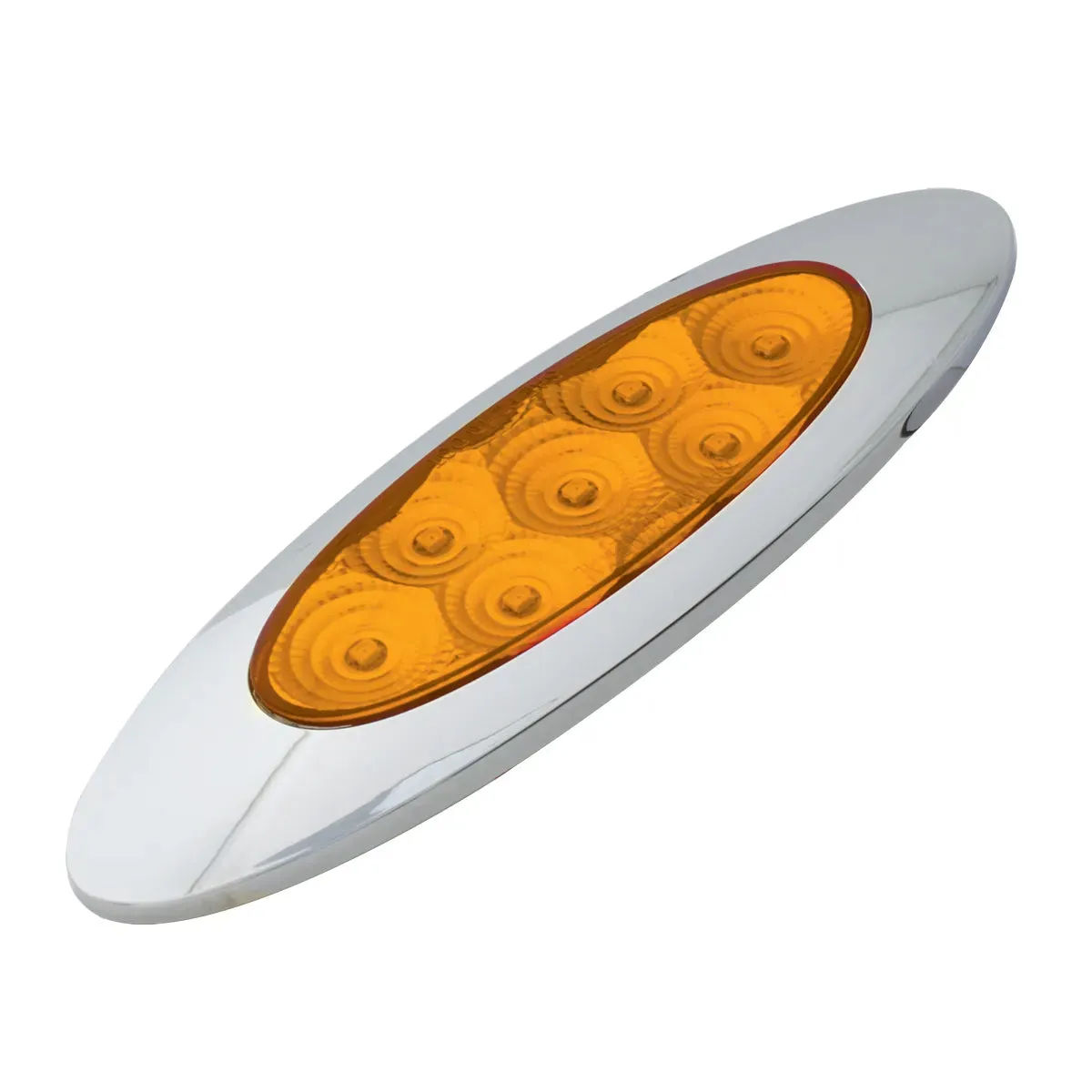 77845 ULTRA THIN SPYDER Y2K AMBER/ AMBER 7 LED LIGHT, HIGH/LOW 3W