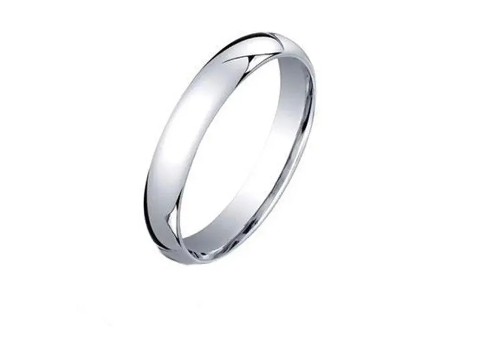 ADIRFINE 925 Sterling Silver 6MM Comfort Fit Wedding Band Ring
