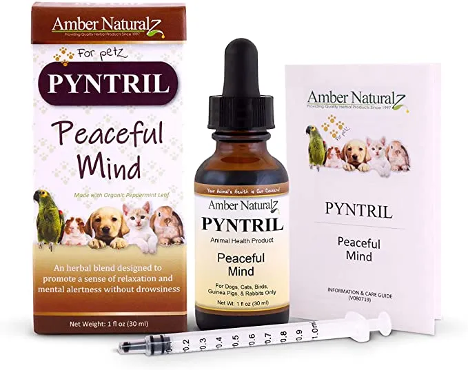 Amber Naturalz Pyntril: Peaceful Mind - for Pets, 1 Ounce