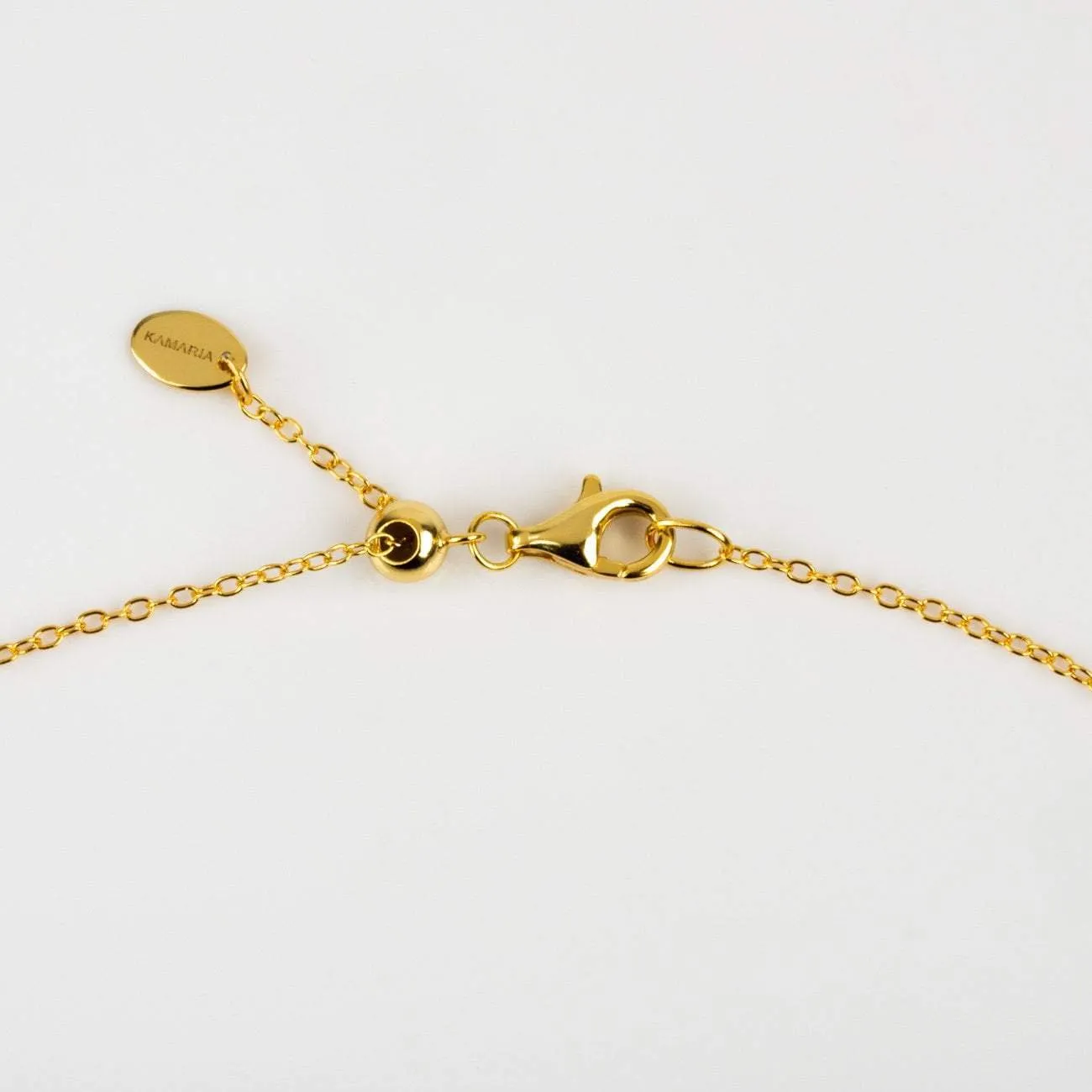 Cancer Ribbon Necklace With Opal