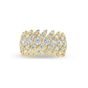 Diamond Thick Wave Band