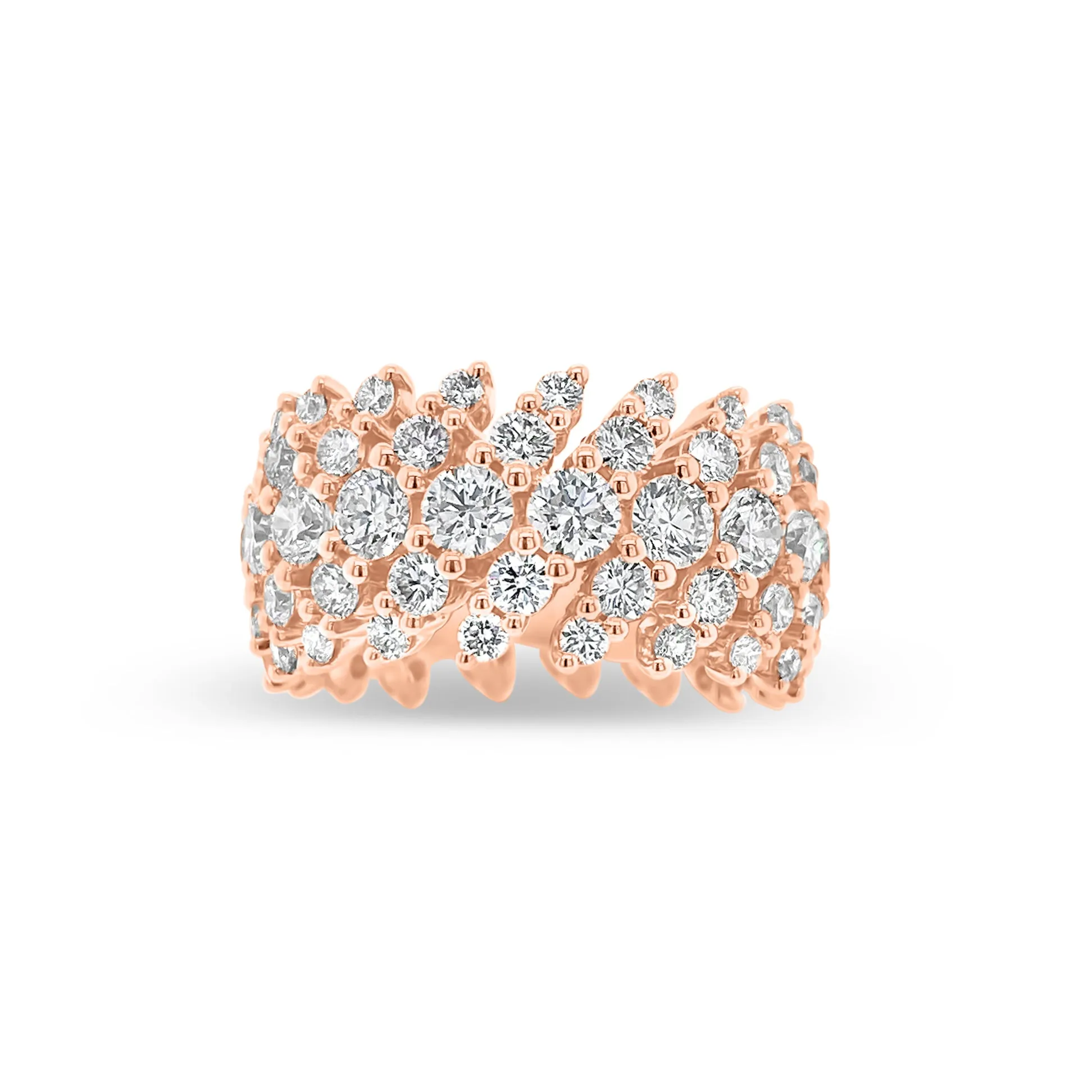 Diamond Thick Wave Band