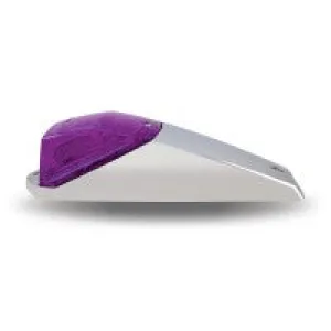 Dual Revolution Amber/Purple Square Cab Light with Housing