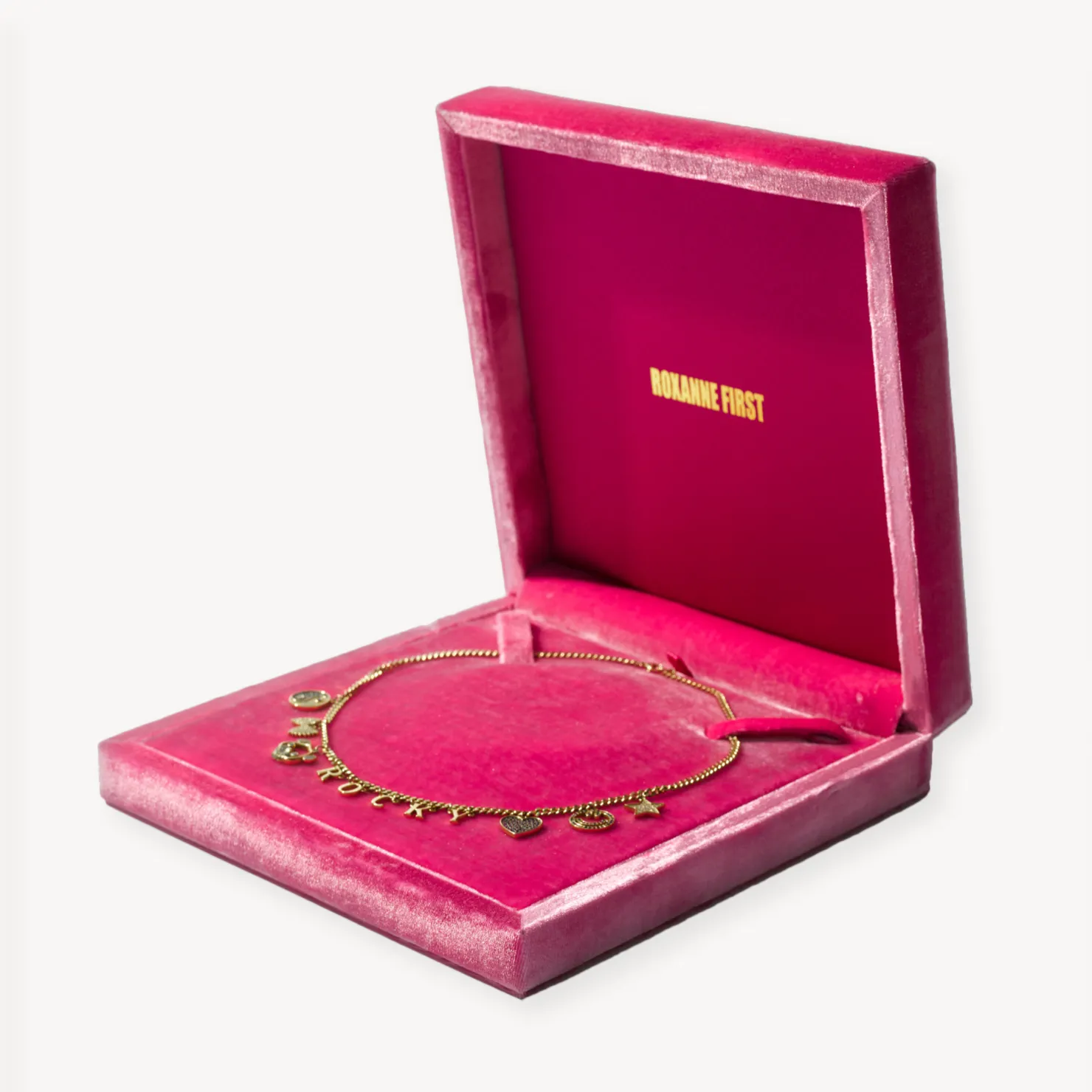 Graduated Rainbow Sapphire Tennis Necklace