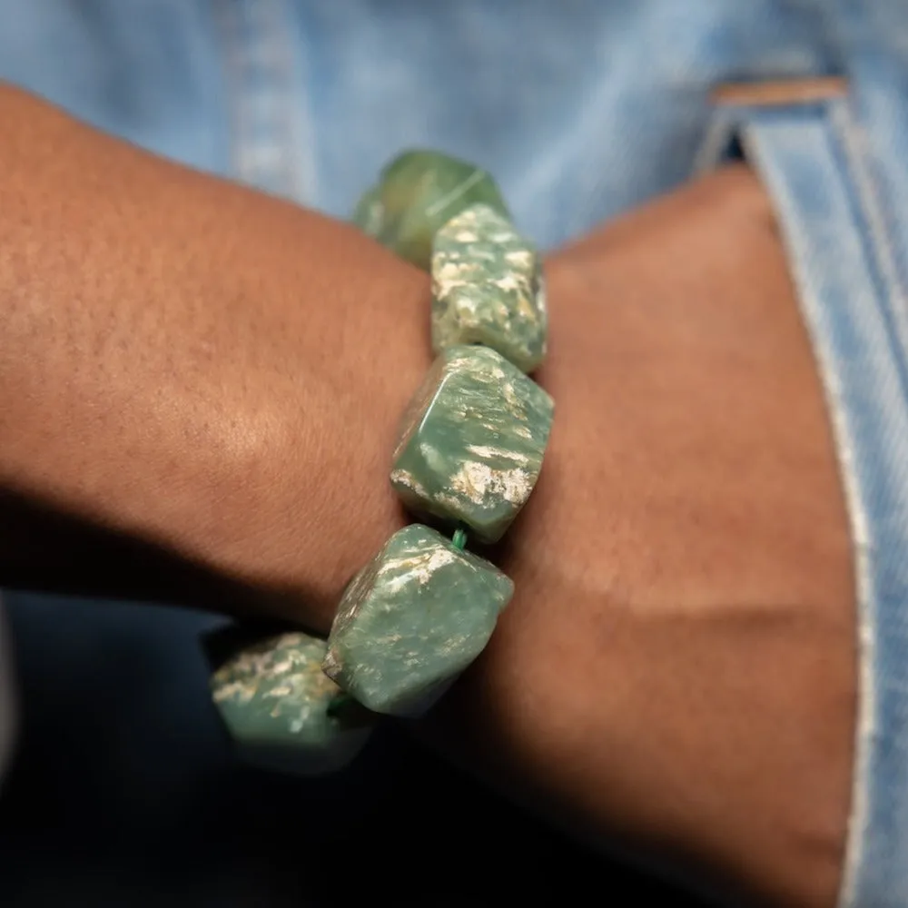 Green Aventurine Natural Gemstone Bracelet
