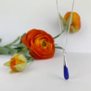 Lapis Droplet Pendant - VP396
