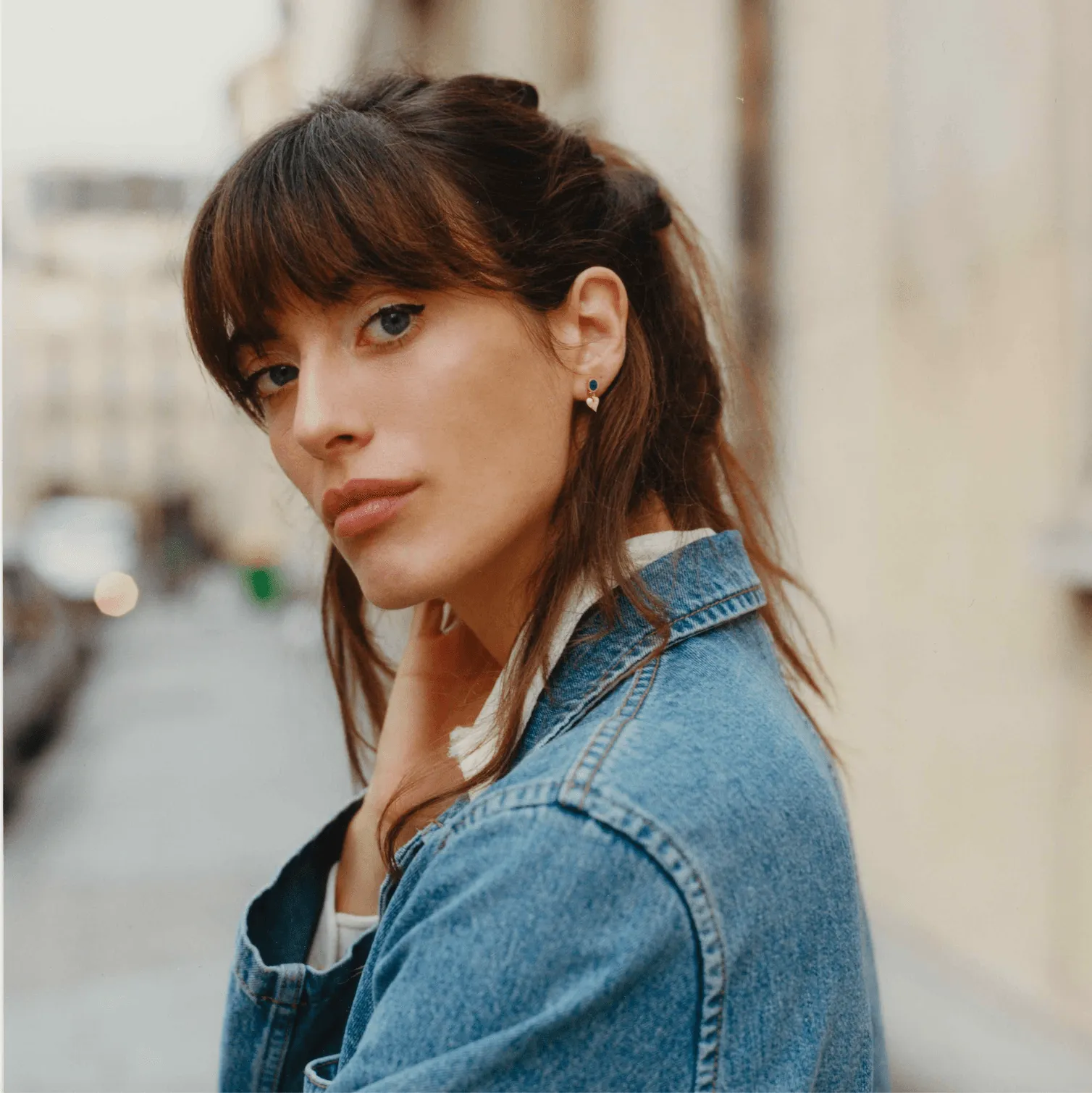 Lapis Love Drop Earrings