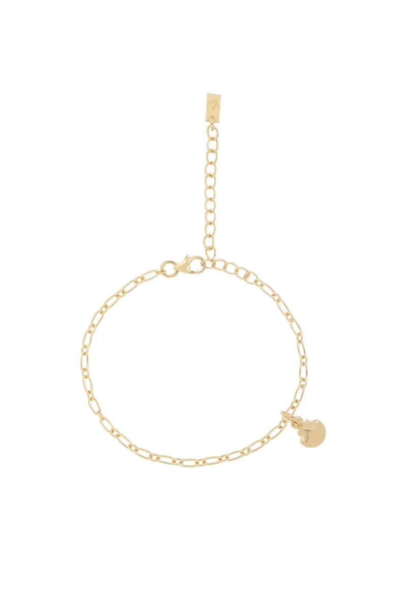 Little Mermaid Anklet - Gold
