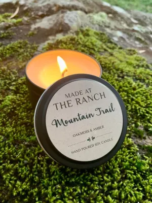 Made At The Ranch Soy Candle Scent Sampler - Mountain Trail