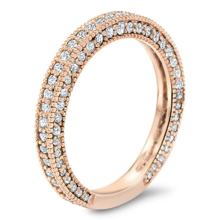 Moissanite Wedding Set - Erin Set