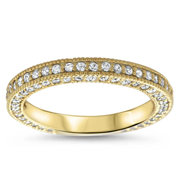 Moissanite Wedding Set - Erin Set