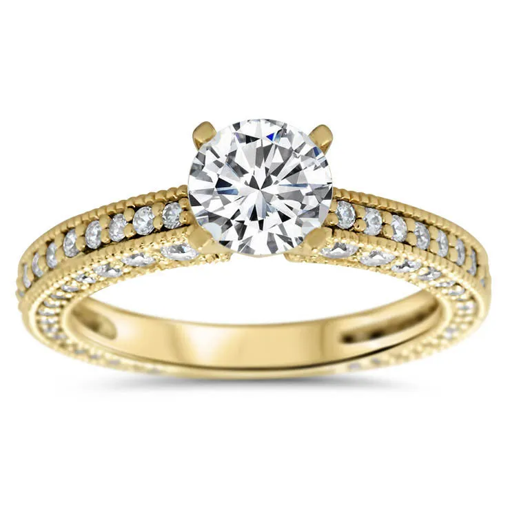 Moissanite Wedding Set - Erin Set