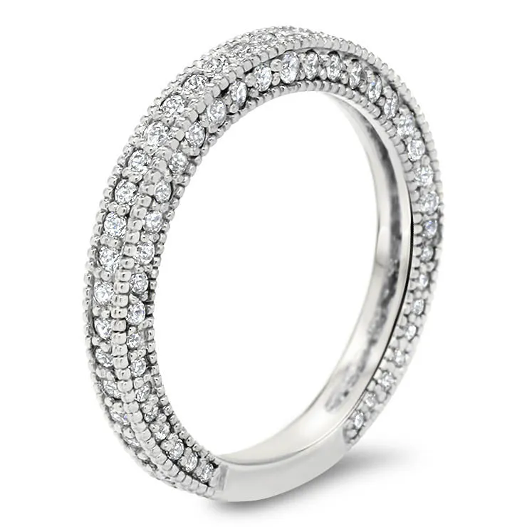 Moissanite Wedding Set - Erin Set