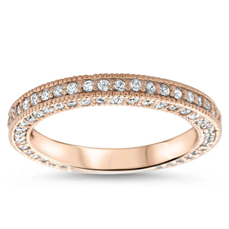 Moissanite Wedding Set - Erin Set