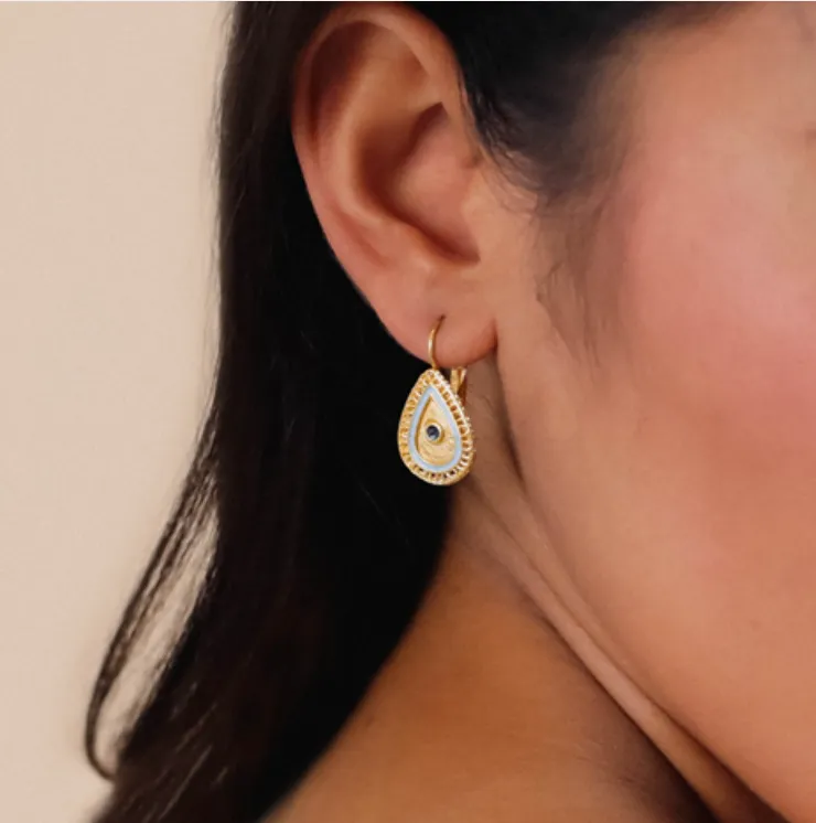 NAOMIE Simple Teardrop French Hooks