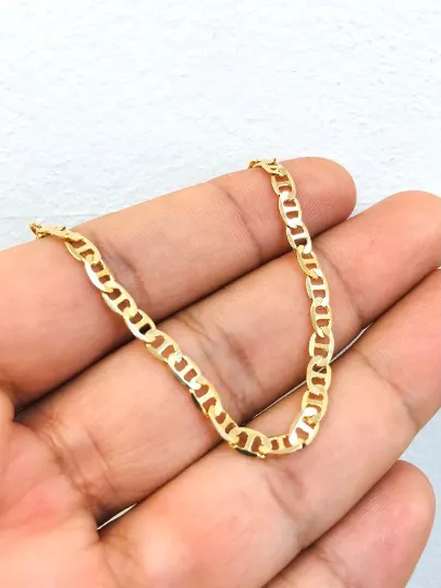 Newborn Baby Children's Boys Girls Mom's Dad's Bracelet 14K Gold Filled Baby Bracelet Kids Jewelry / Pulsera para Ninos Mujer y Hombre en Oro Laminado.