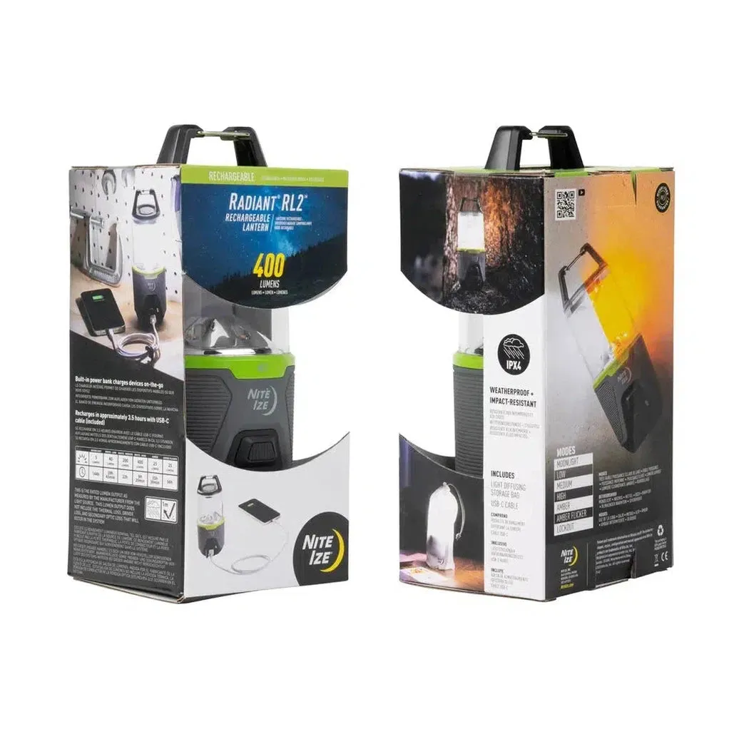 Nite Ize Radiant RL2 Rechargeable Lantern