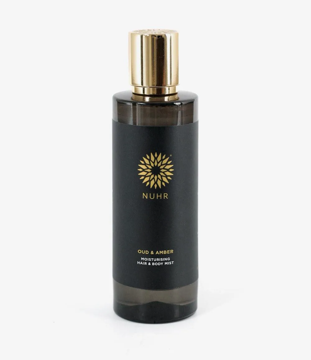 Oud and Amber Shampoo, Conditioner and Hair & Body Mist Bundle