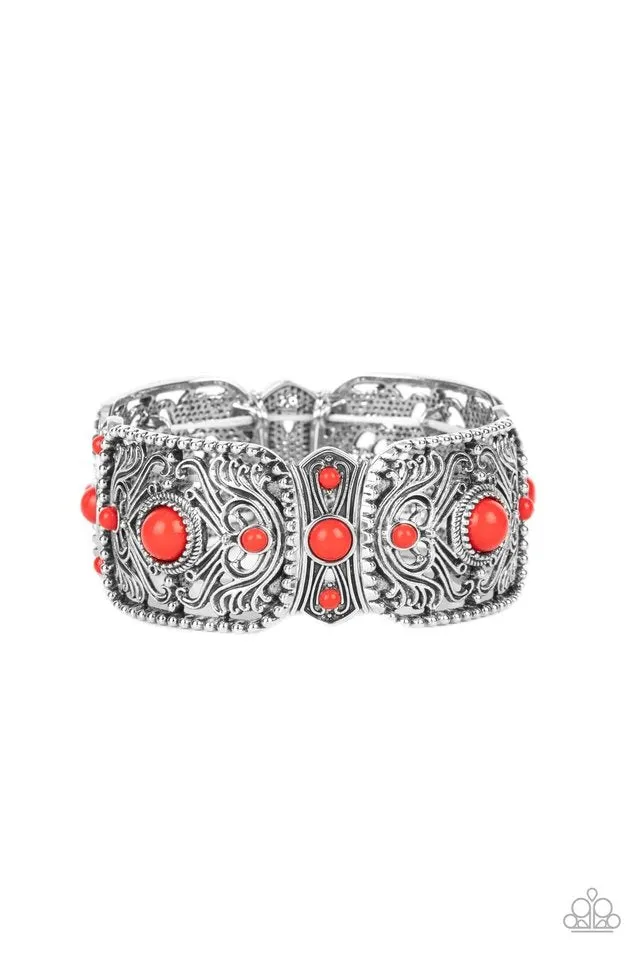 Paparazzi Bracelet ~ Going, Going, GONDOLA - Red