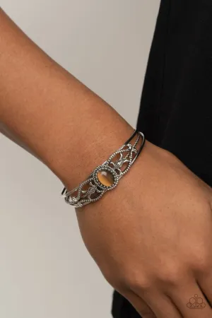 Paparazzi Bracelet ~ Wait and SEER - Brown