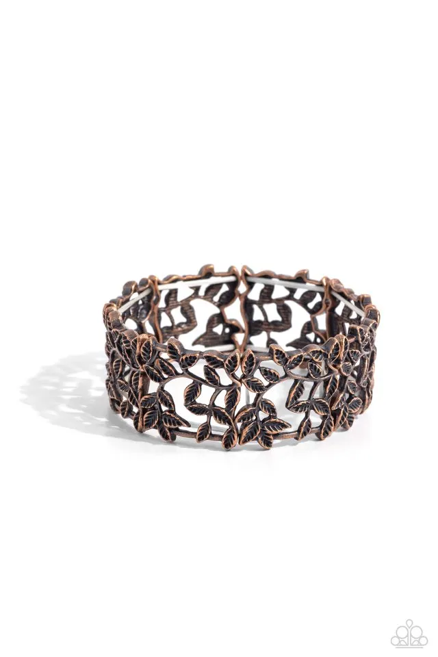 Paparazzi Bracelet ~ Whose VINE Is It Anyway? - Copper
