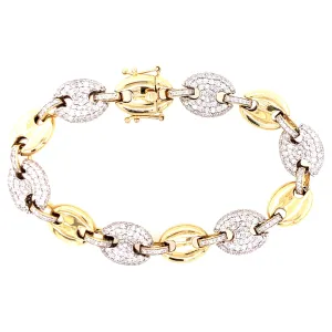 Pave Diamond Link Bracelet