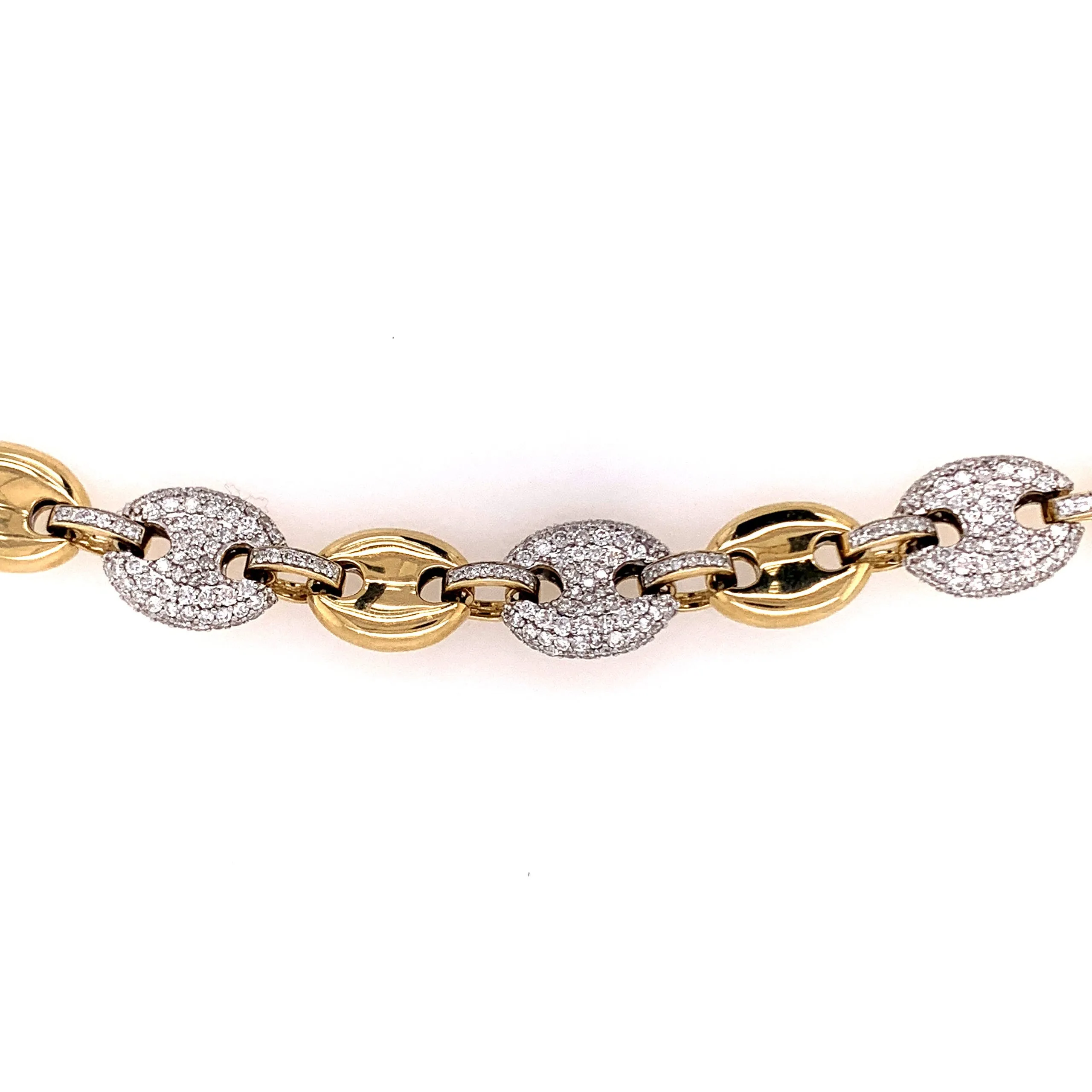Pave Diamond Link Bracelet