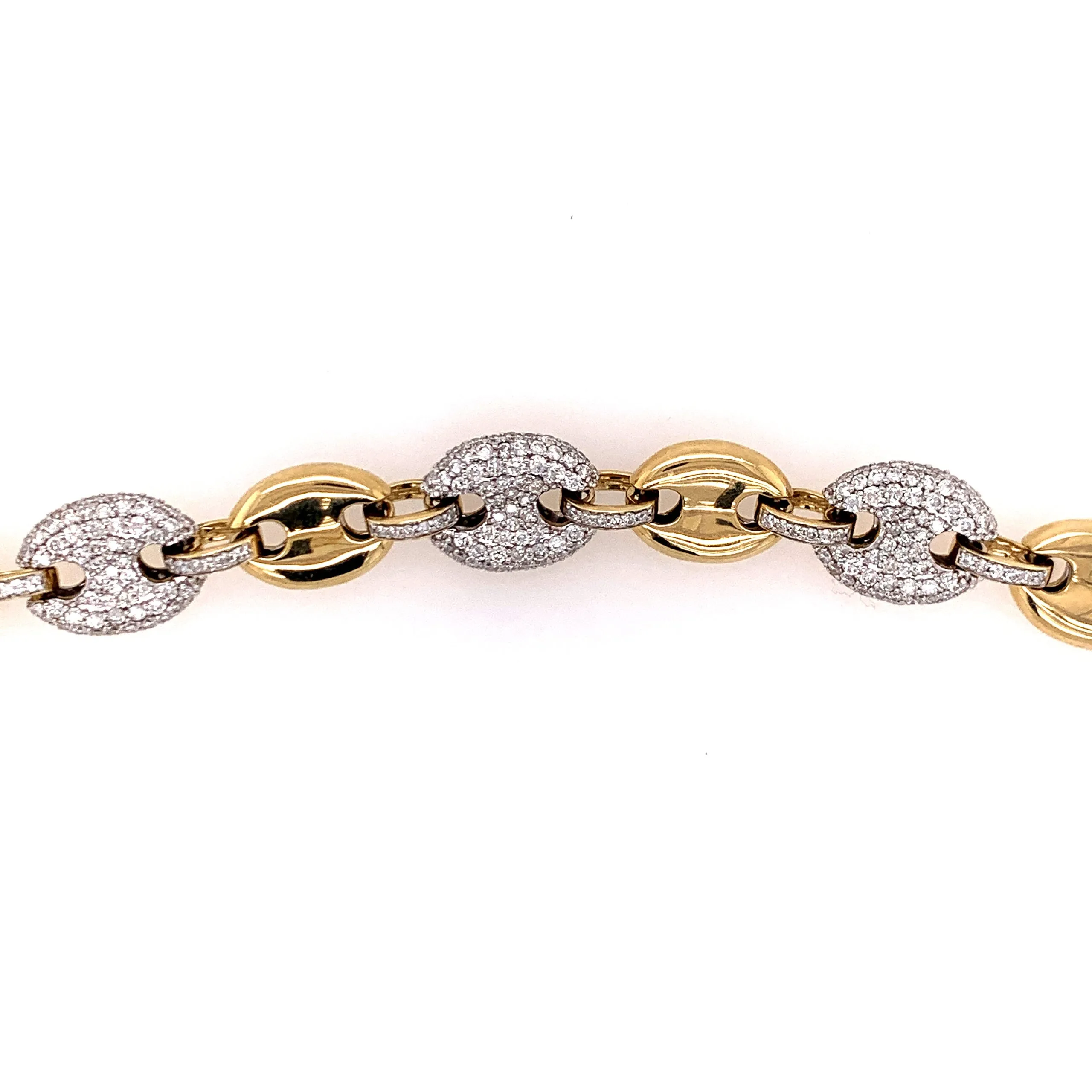 Pave Diamond Link Bracelet
