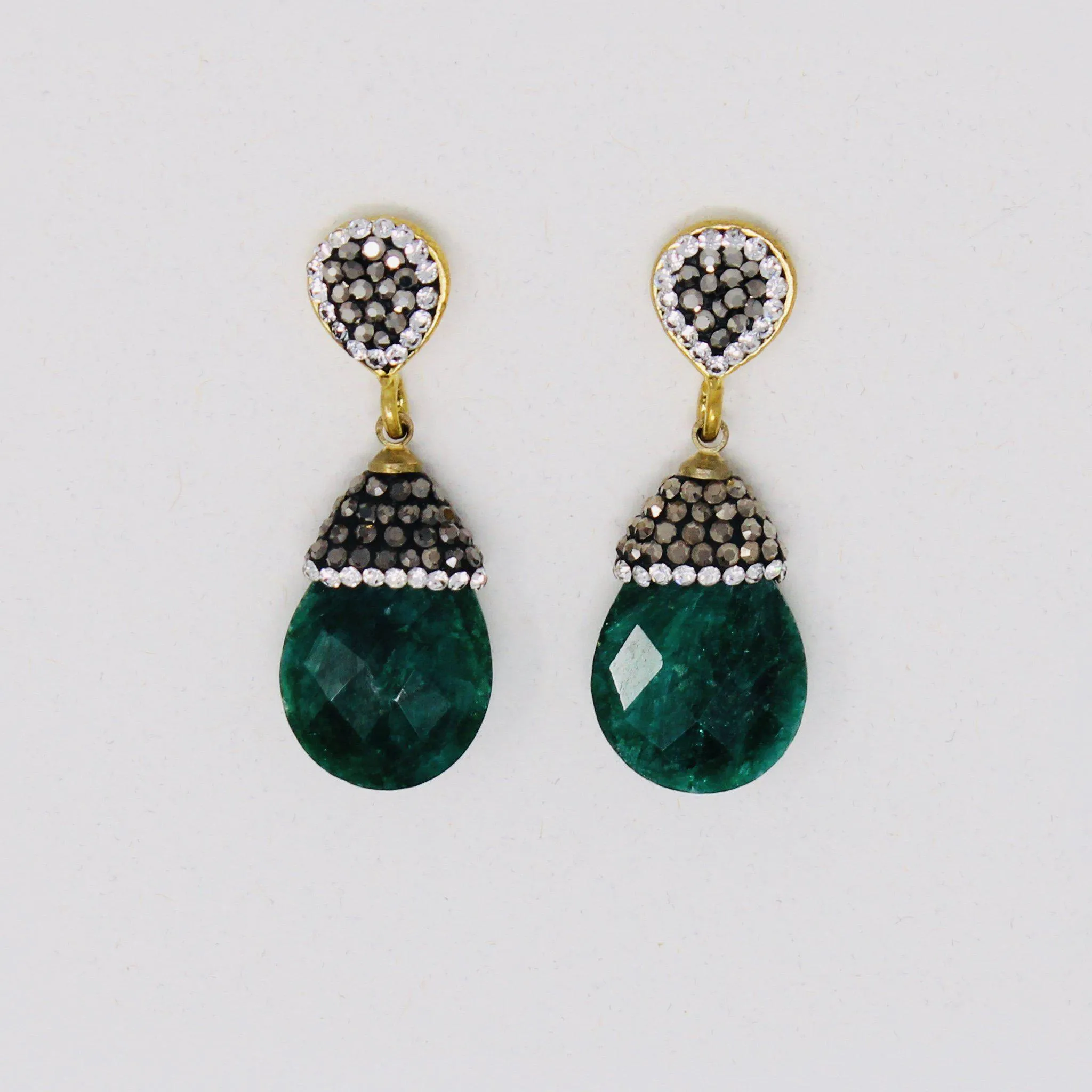 Saint-Tropez Jade Drop Earrings