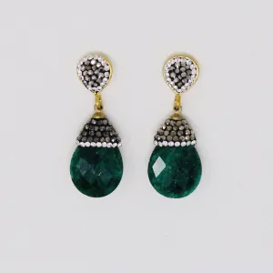 Saint-Tropez Jade Drop Earrings