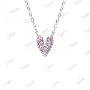 Sapphire Heart Necklace