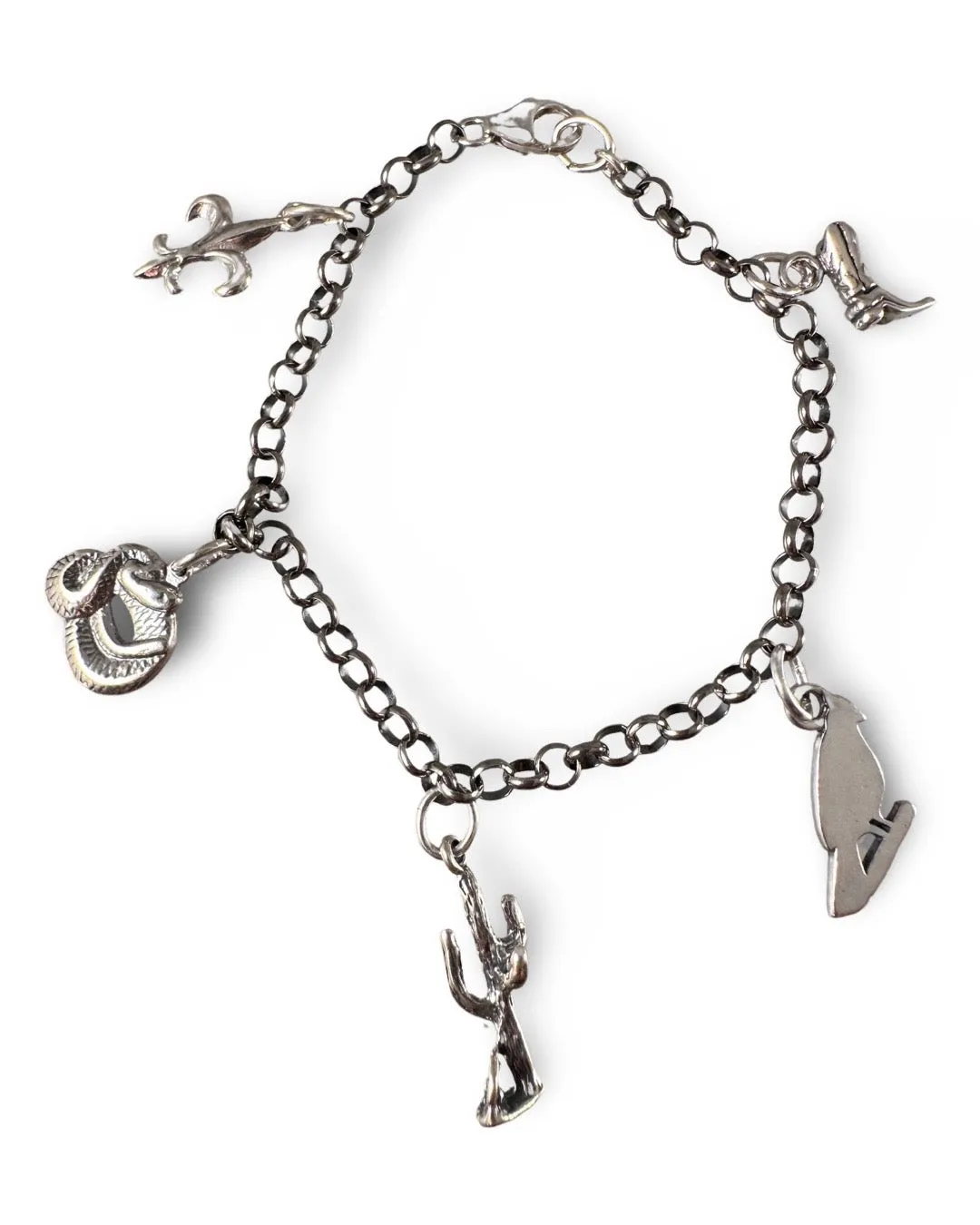 Sterling Silver Charm Bracelet Asst’d Styles