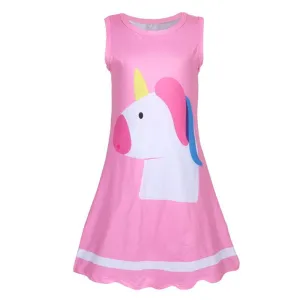 Sweet Heart Rose Unicorn Dress