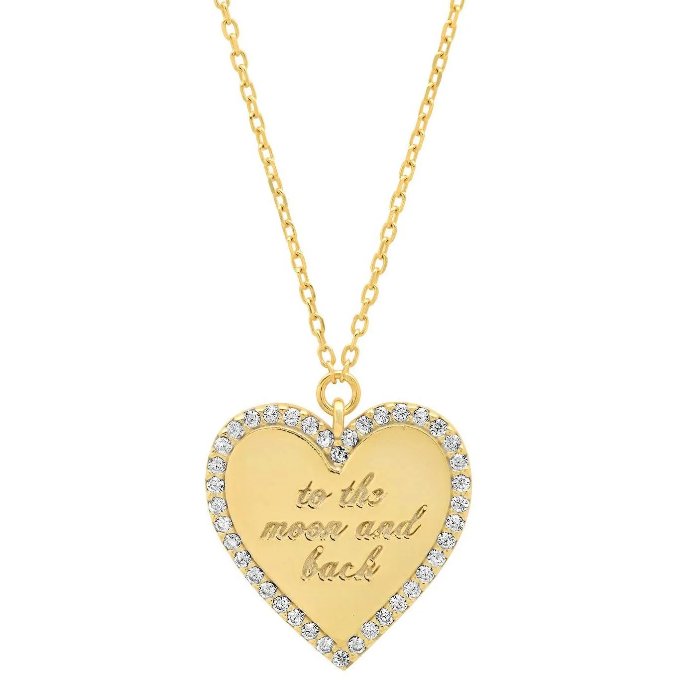 TAI TO THE MOON AND BACK HEART PENDANT