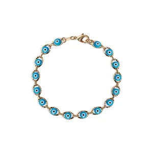 THE LIGHT BLUE EVIL EYE BRACELET