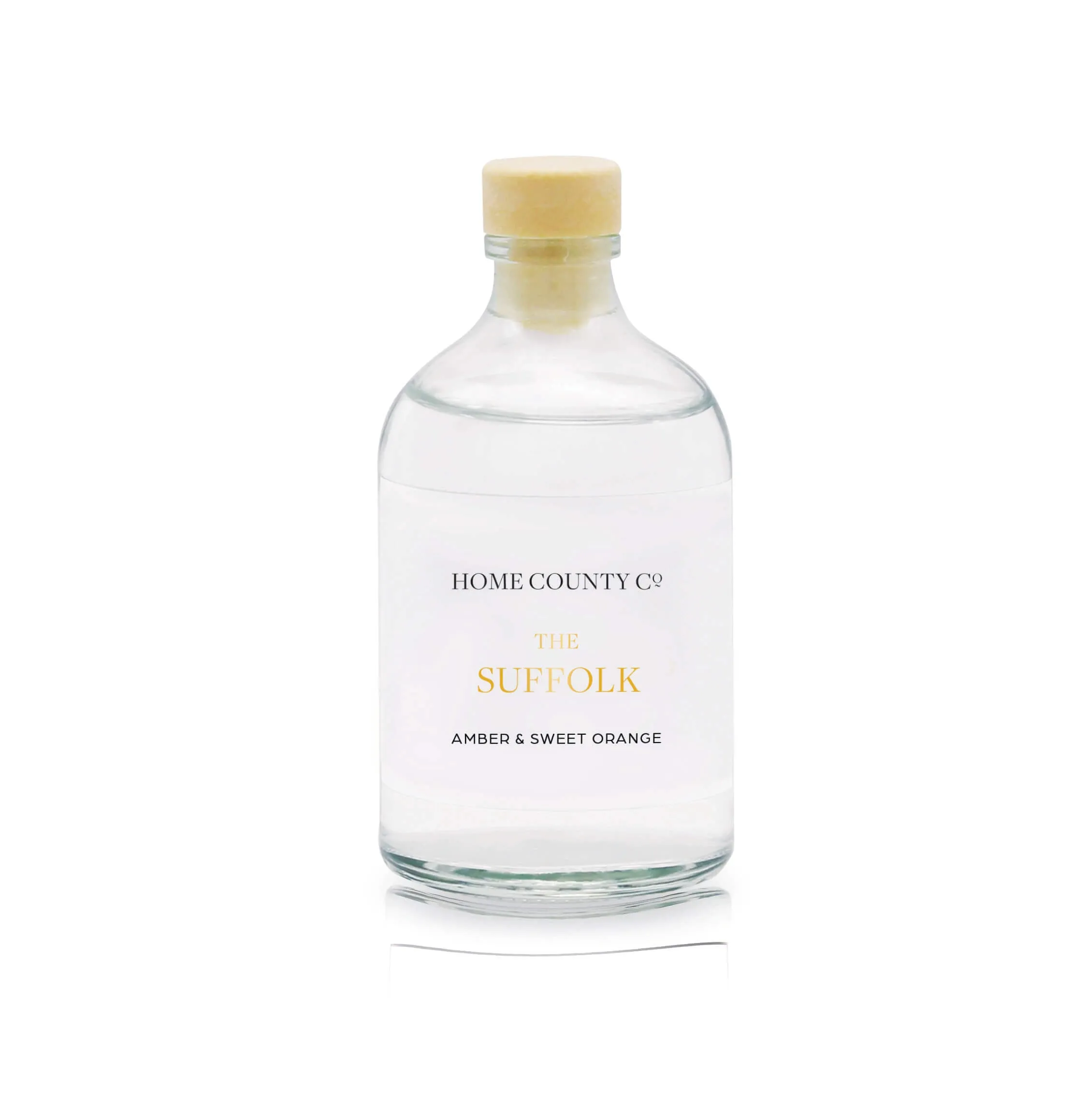 The Suffolk - Amber and Sweet Orange Reed Diffuser Refill