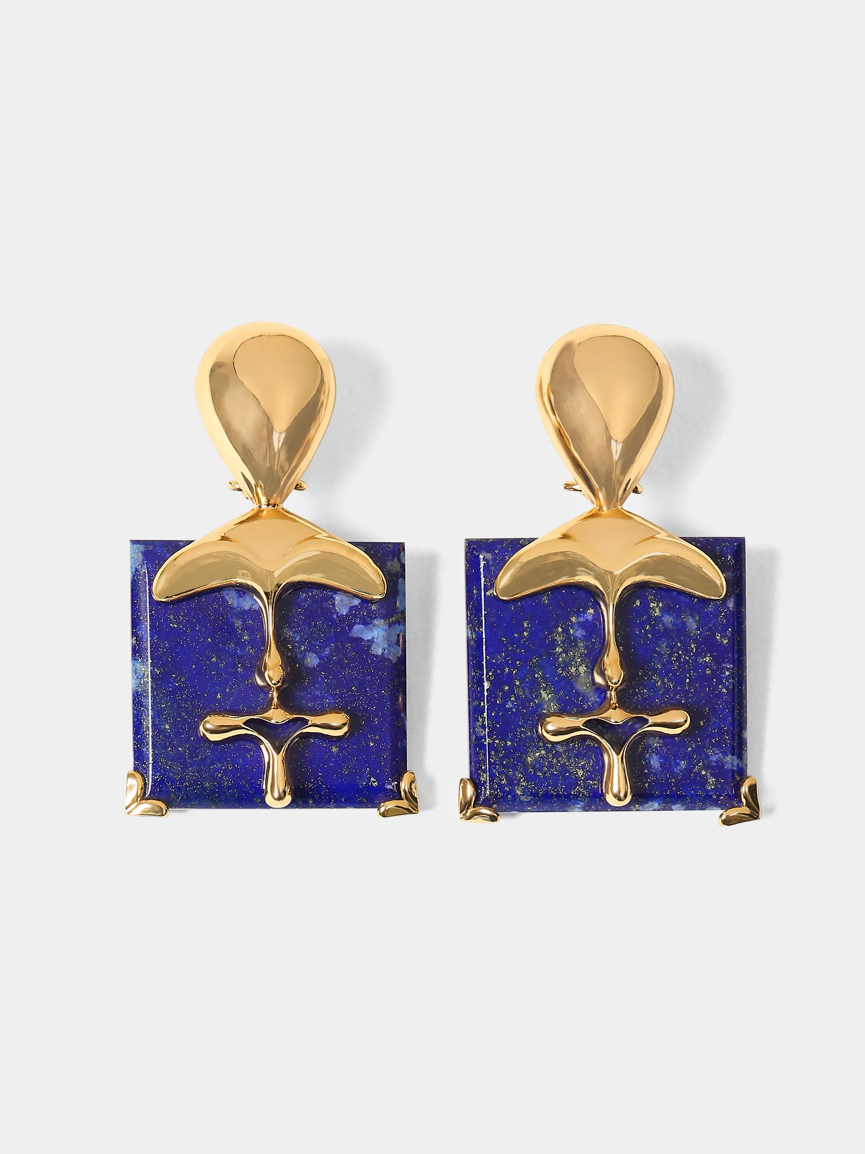 The XL Lazuli Sculpt Earrings