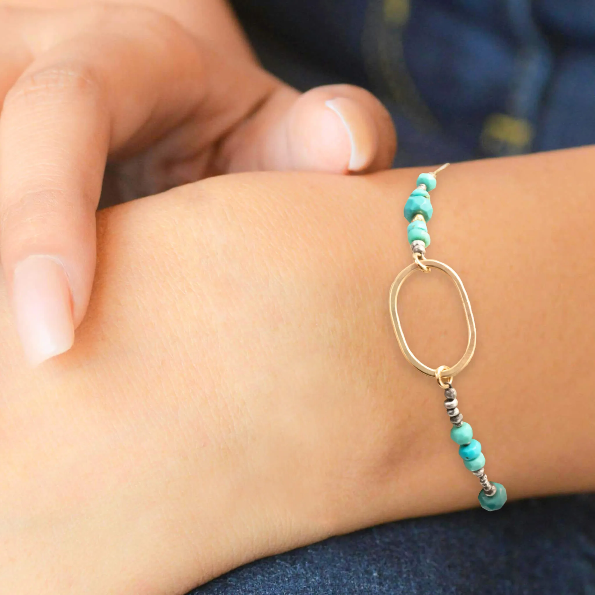Turquoise Reflections Bracelet