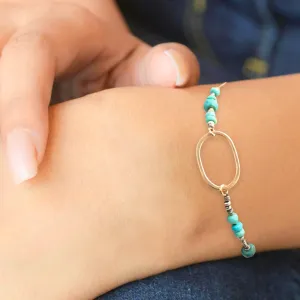 Turquoise Reflections Bracelet