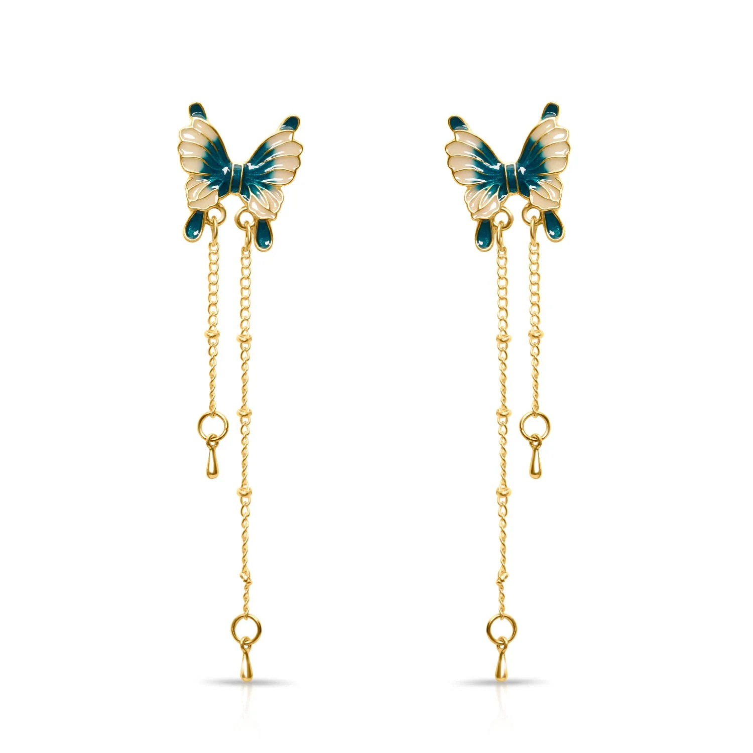 Turquoise wings Earrings