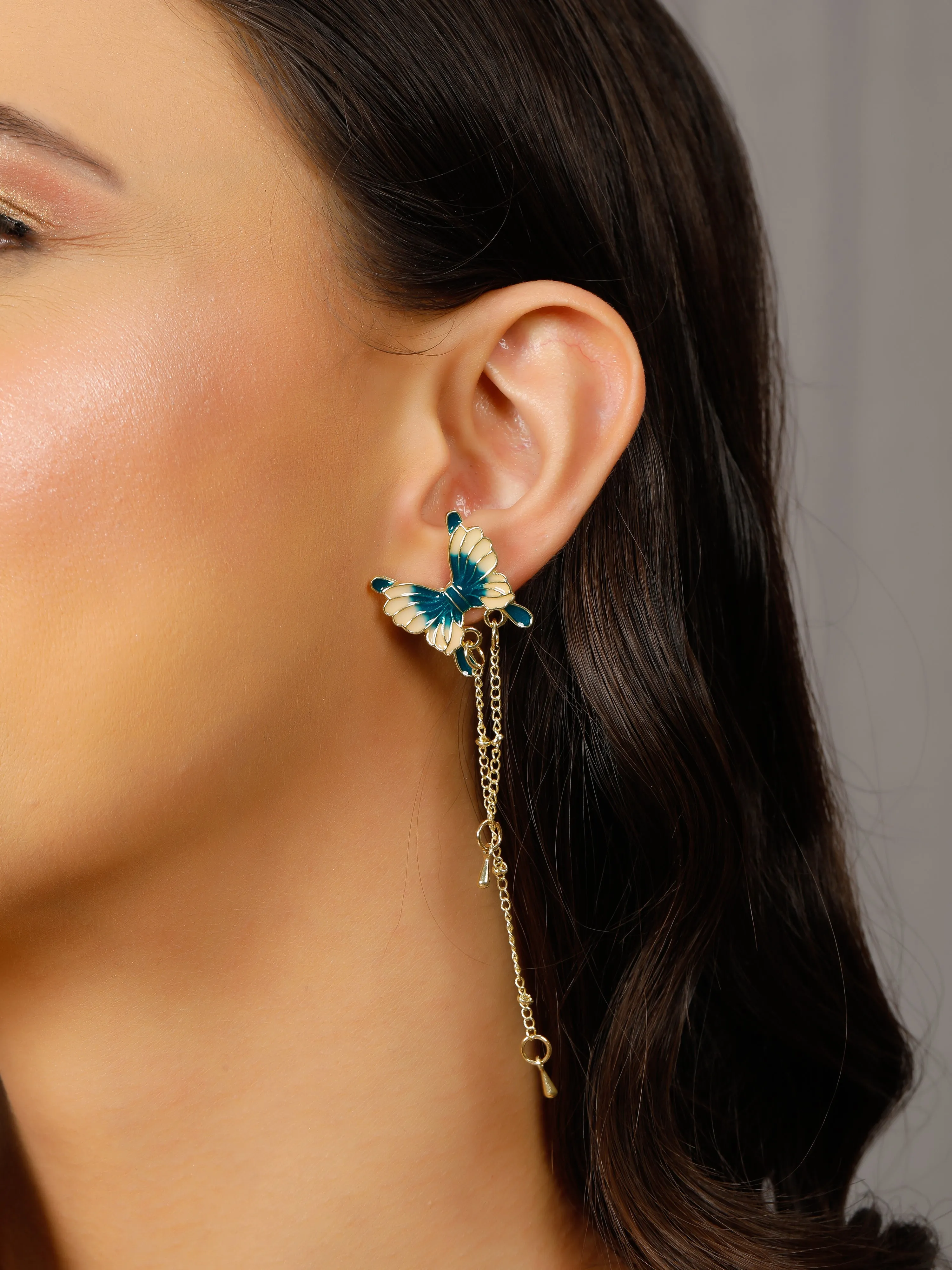 Turquoise wings Earrings